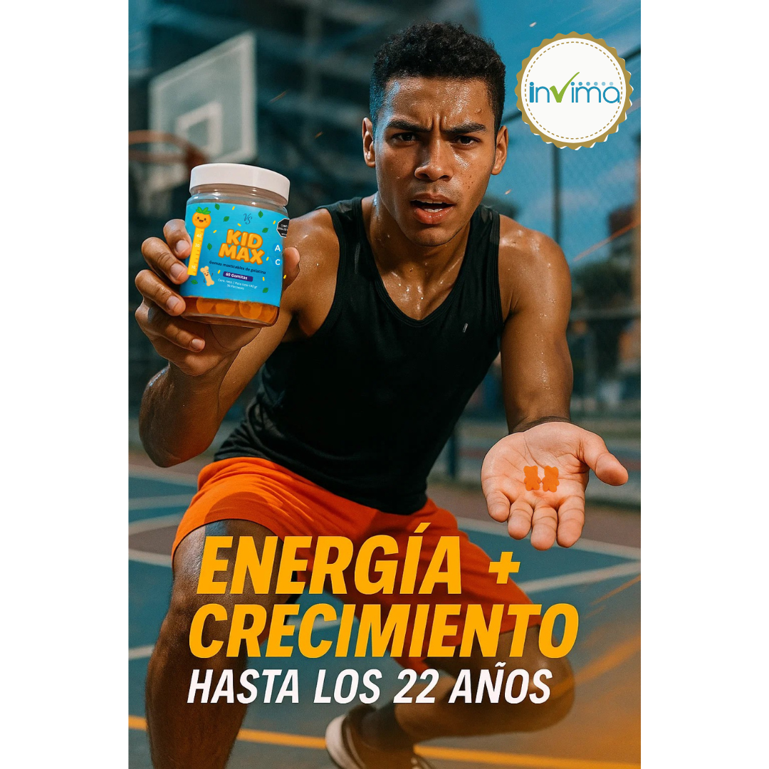 KID MAX - Aún no es tarde para alcanzar tu estatura ideal
